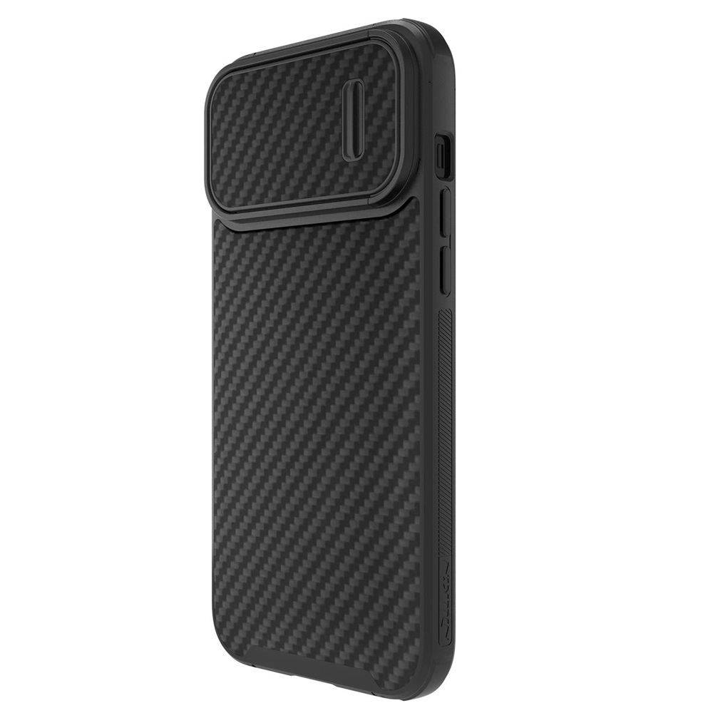 Nillkin Case Synthetic Fiber S iPhone 14 Pro, Black - Image 3