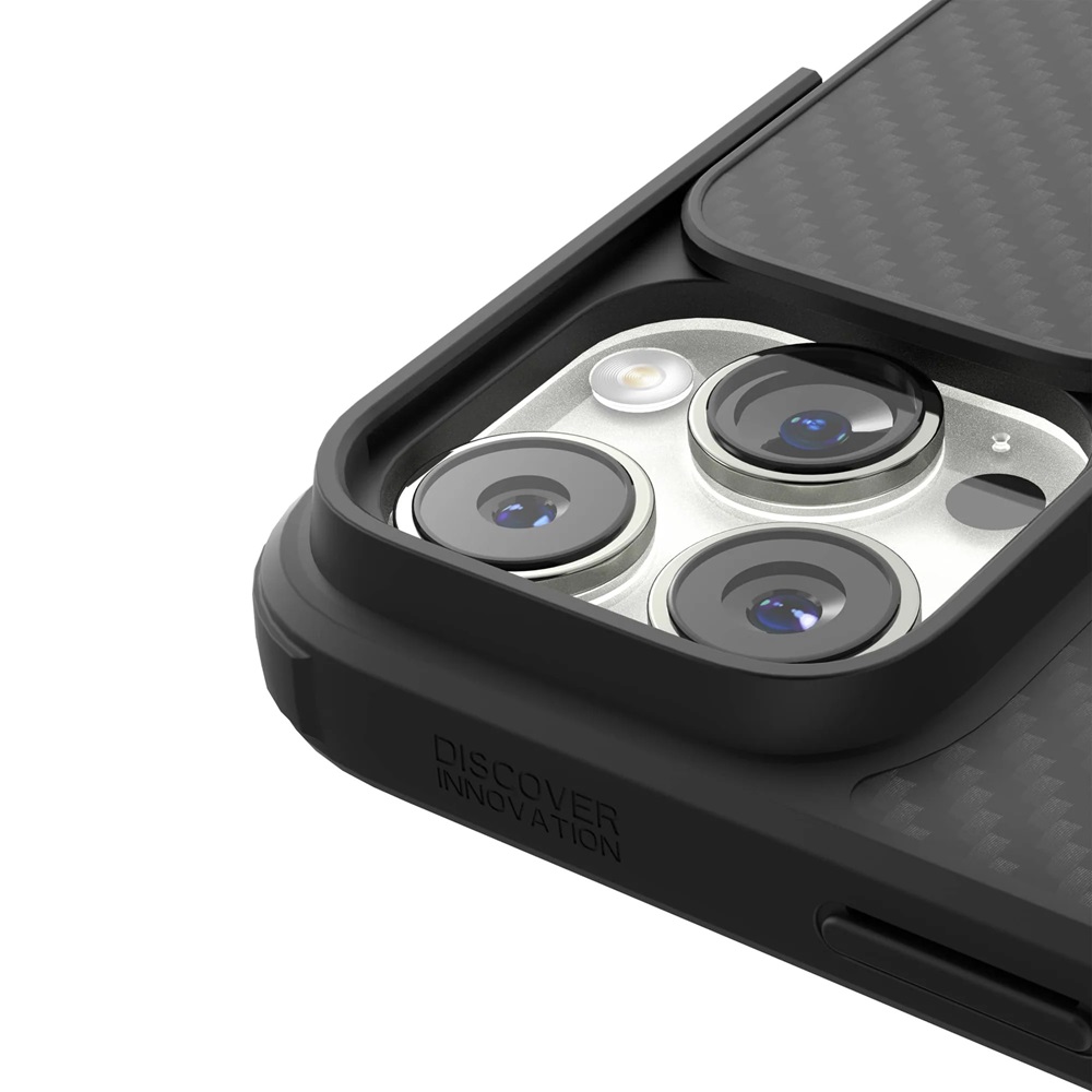 Nillkin Case Synthetic Fiber S iPhone 14 Pro Max, Black - Image 3