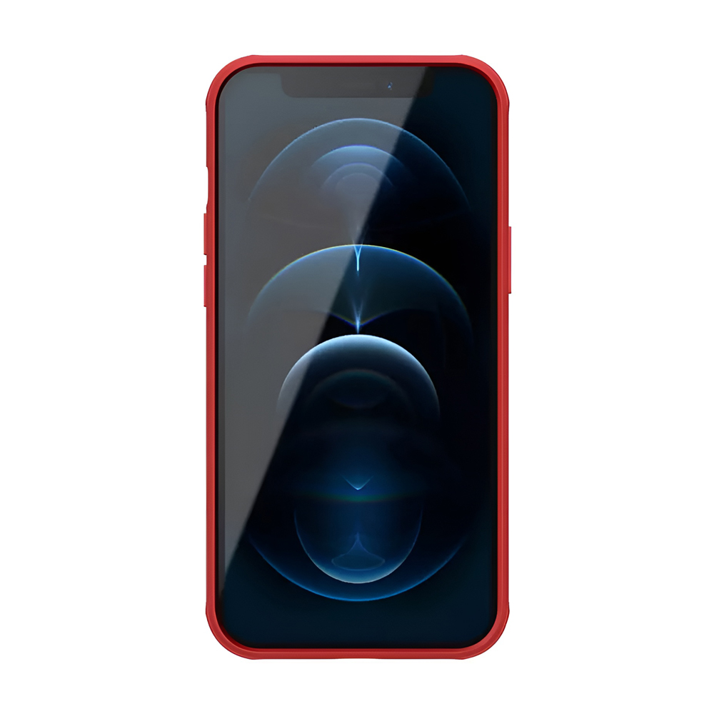 Nillkin Case Super Frosted Shield Pro iPhone 12, Red - Image 2