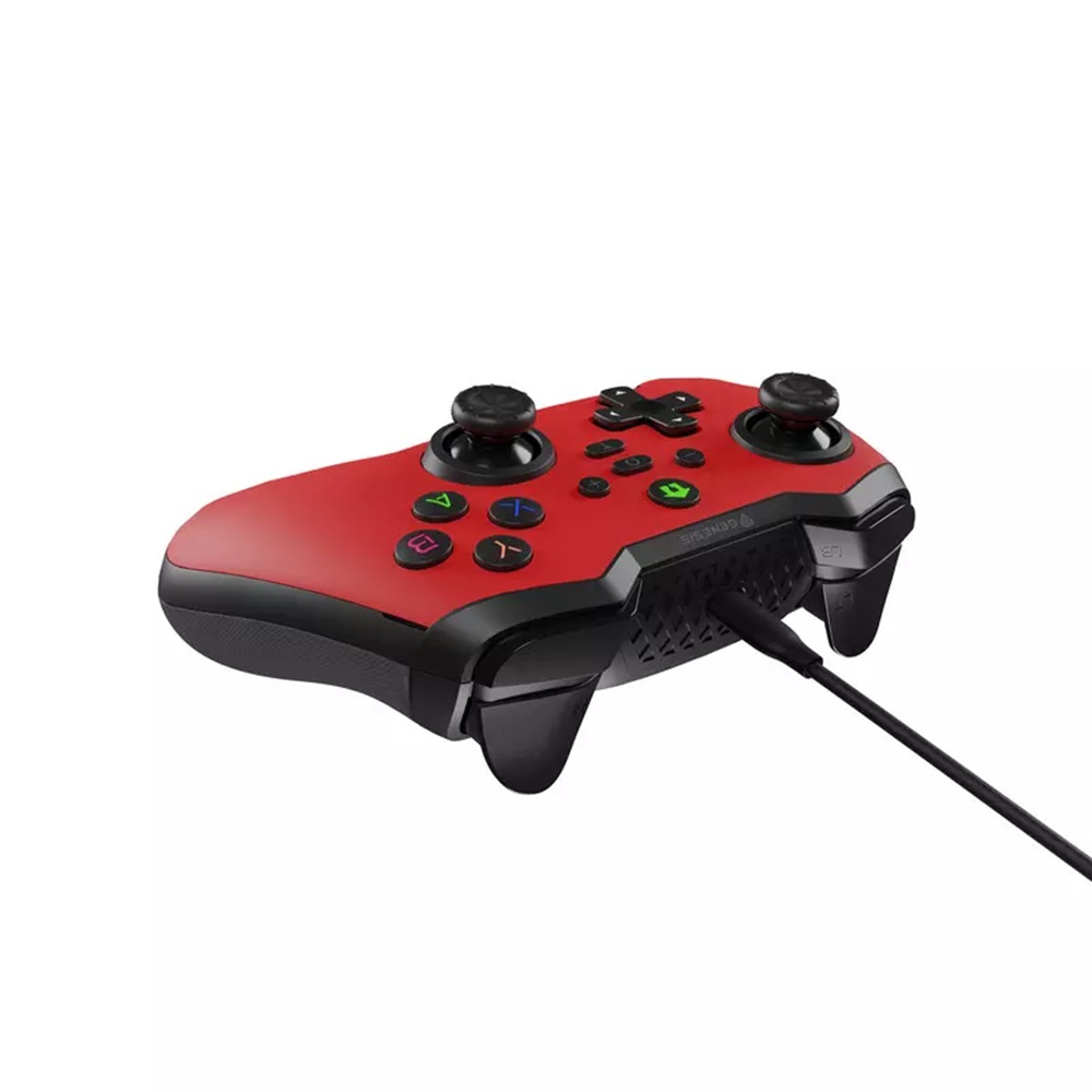 Genesis Gamepad Mangan 300 (for PC/Switch/Mobile), Red - Image 2