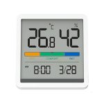 MIIIW Comfort Temperature and humidity clock, White