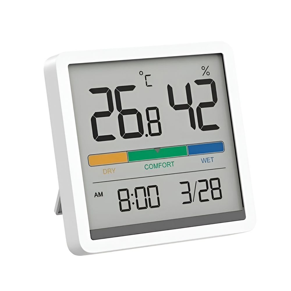 MIIIW Comfort Temperature and humidity clock, White - Image 2