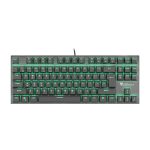 Genesis Mechanical Keyboard Thor 300 TKL, US Layout, Green Backlight, Blue Outemu Switch