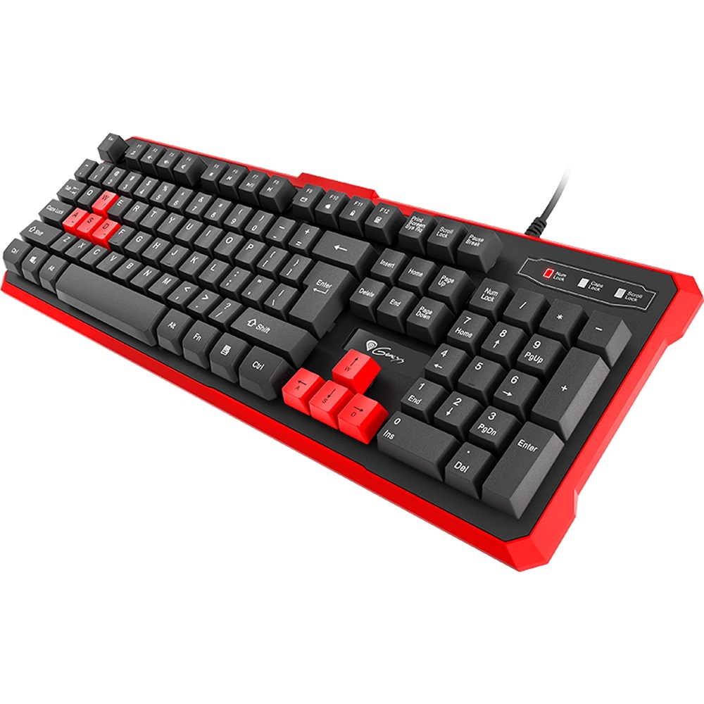 Genesis Keyboard Rhod 110, RU Layout, Red - Image 2