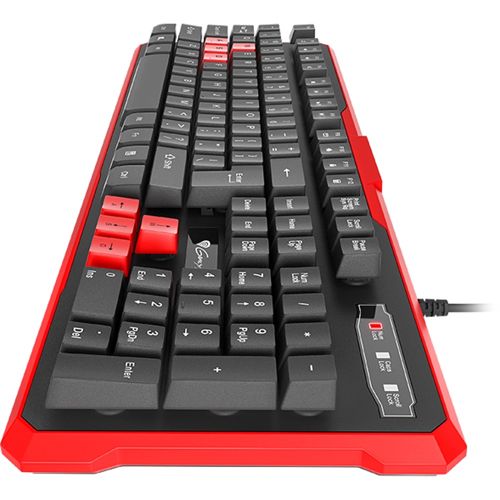 Genesis Keyboard Rhod 110, RU Layout, Red - Image 4