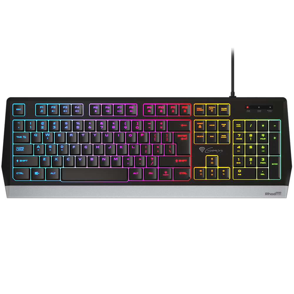 Genesis Keyboard Rhod 300, RGB, US Layout, RGB Backlight