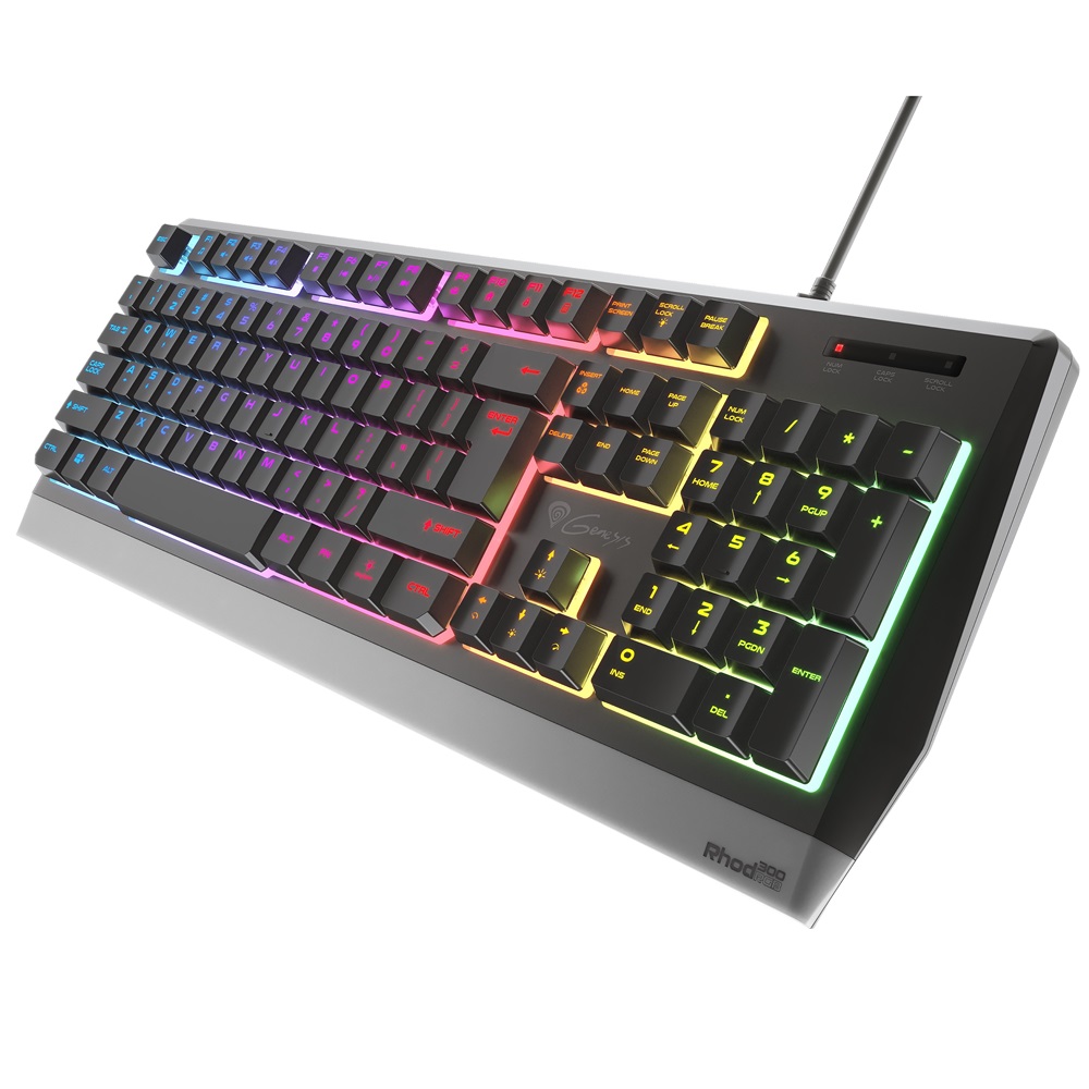 Genesis Keyboard Rhod 300, RGB, US Layout, RGB Backlight - Image 2