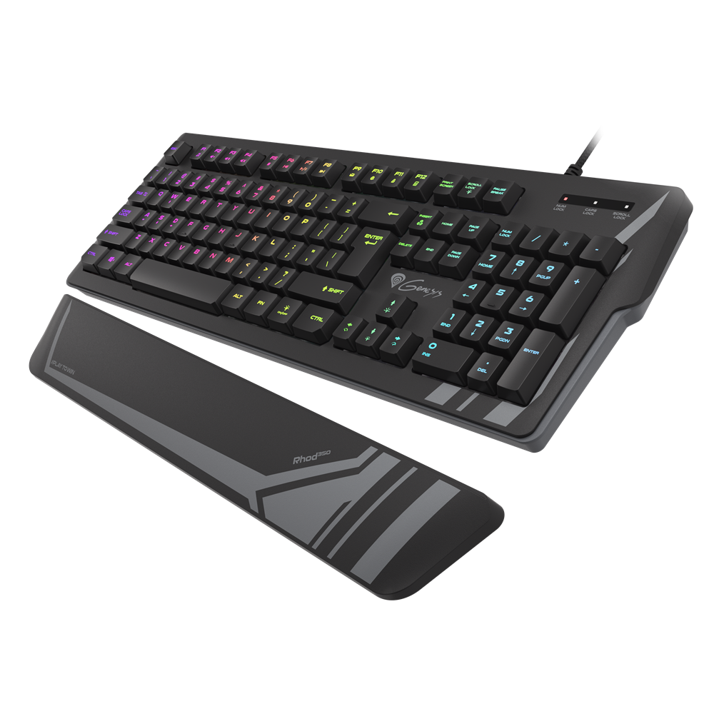Genesis Keyboard Rhod 350, RGB, RU Layout, RGB Backlight - Image 3
