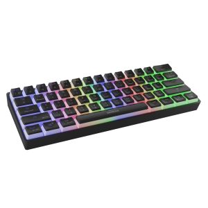 Genesis Mechanical Keyboard Thor 660 US Layout Wireless RGB Backlight White Gateron, Red
