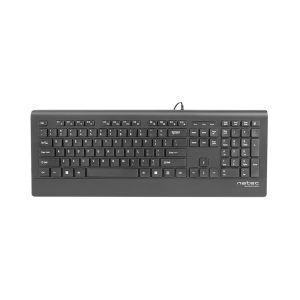 Natec Keyboard Barracuda Slim, US Layout