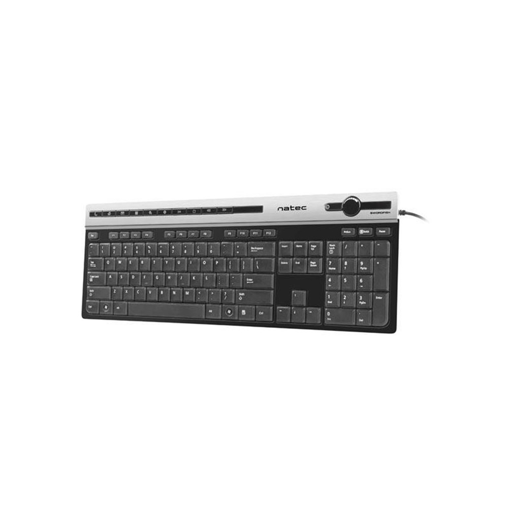 Natec Keyboard Swordfish Slim, US Layout - Image 2