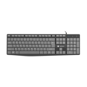Natec Keyboard Nautilus Slim, US Layout