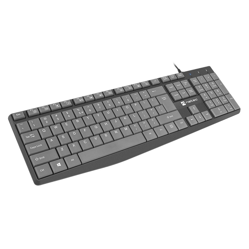 Natec Keyboard Nautilus Slim, US Layout - Image 2