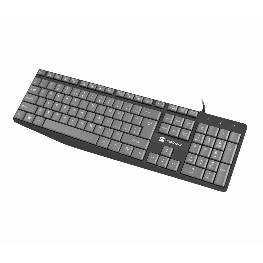 Natec Keyboard Nautilus Slim, US Layout - Image 3