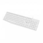 Natec Keyboard Nautilus, US Layout White