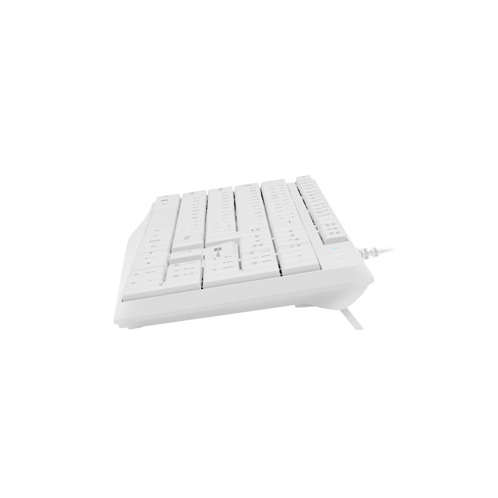 Natec Keyboard Nautilus, US Layout White - Image 3