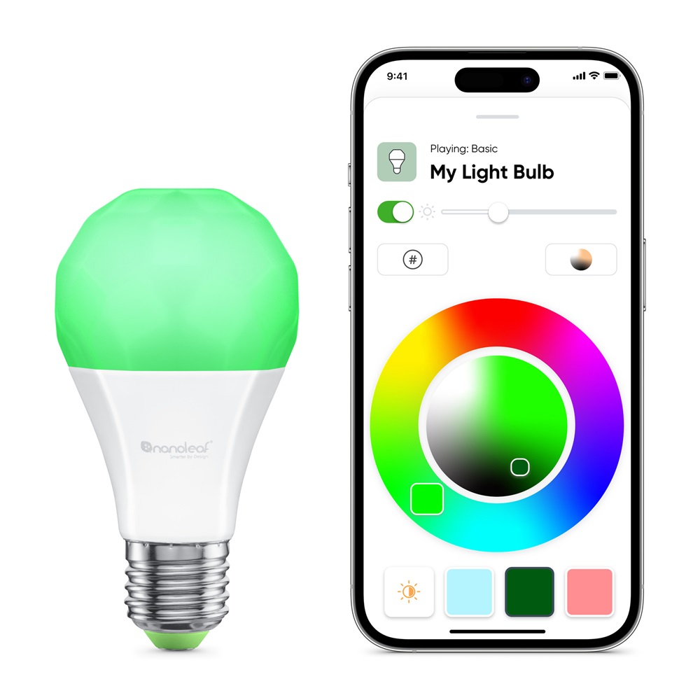Nanoleaf Essentials Smart A19 Bulb, E27 - Image 3