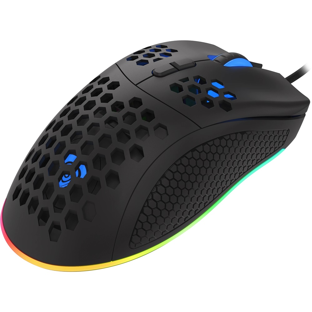 Genesis Mouse Krypton 550, 8000 DPI, Optical, Light Weight, With Software, Black - Image 2
