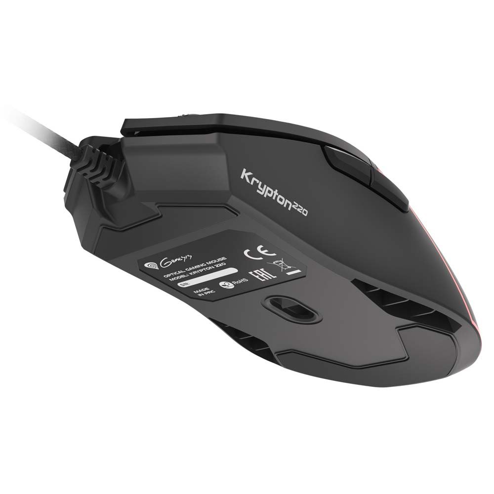 Genesis Mouse Krypton 220, 6400 DPI, RGB Illuminated, With Software, Black - Image 2