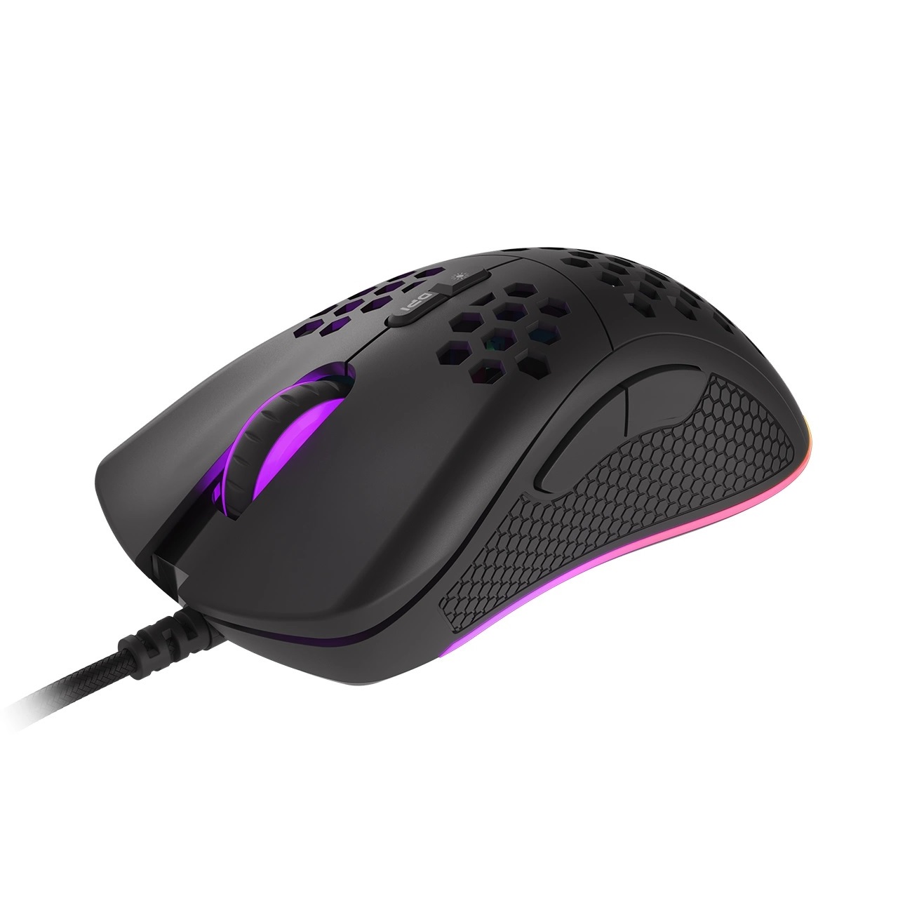 Genesis Mouse Krypton 555, 8000 DPI, RGB Illuminated, With Software, Black - Image 3