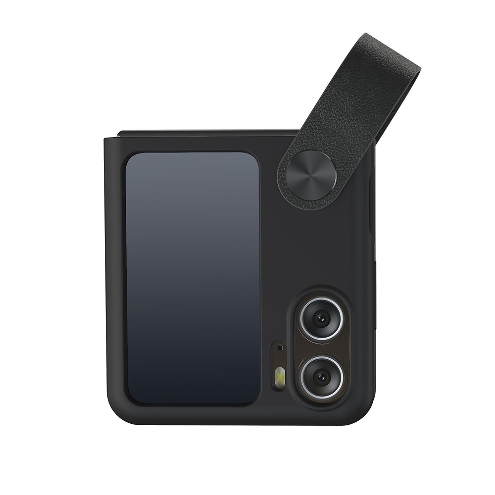 Oppo Case Liquid Silicone Oppo Find N2 Flip, Black - Image 4