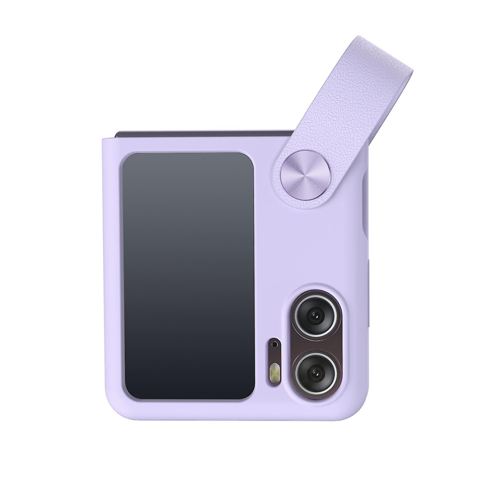 Oppo Case Liquid Silicone Oppo Find N2 Flip, Purple - Image 2