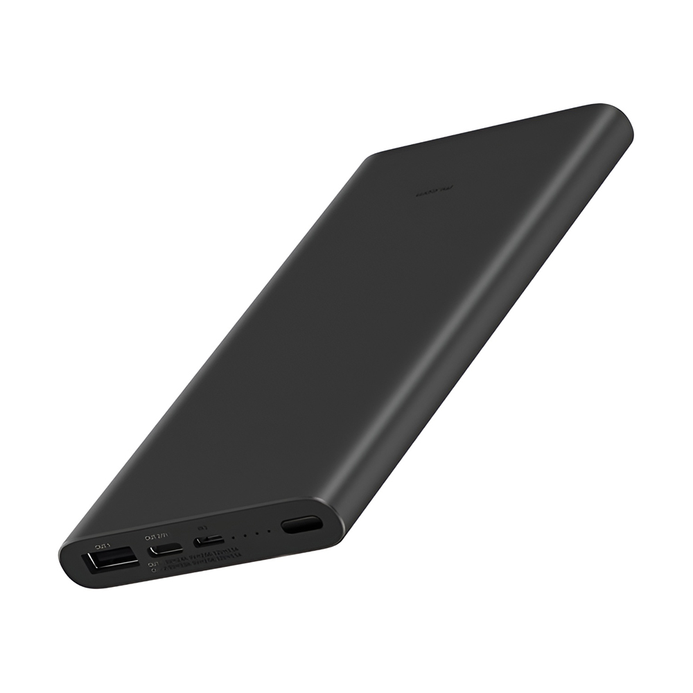 Xiaomi Power Bank 3 10000 mAh USB/Type-C Output 18W Type-C/MicroUSB Input, Black - Image 2