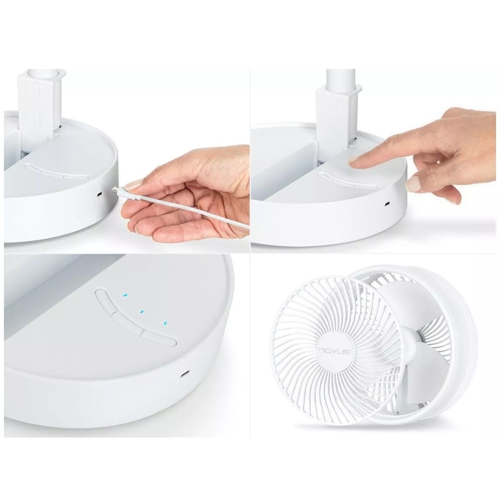 TopShop Ventilator Wireless Rovus, White - Image 2