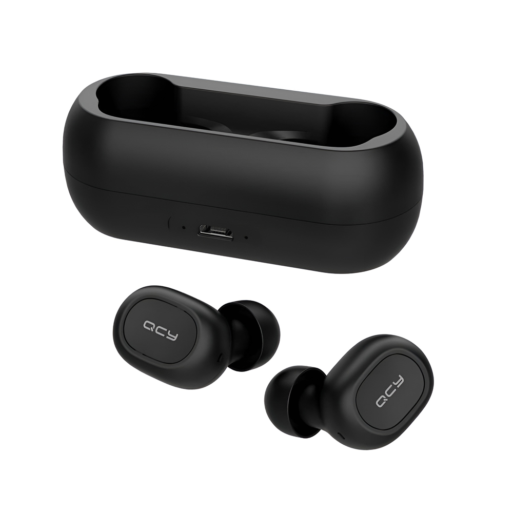 Xiaomi TWS Headphones QCY T1C, Black - Image 2