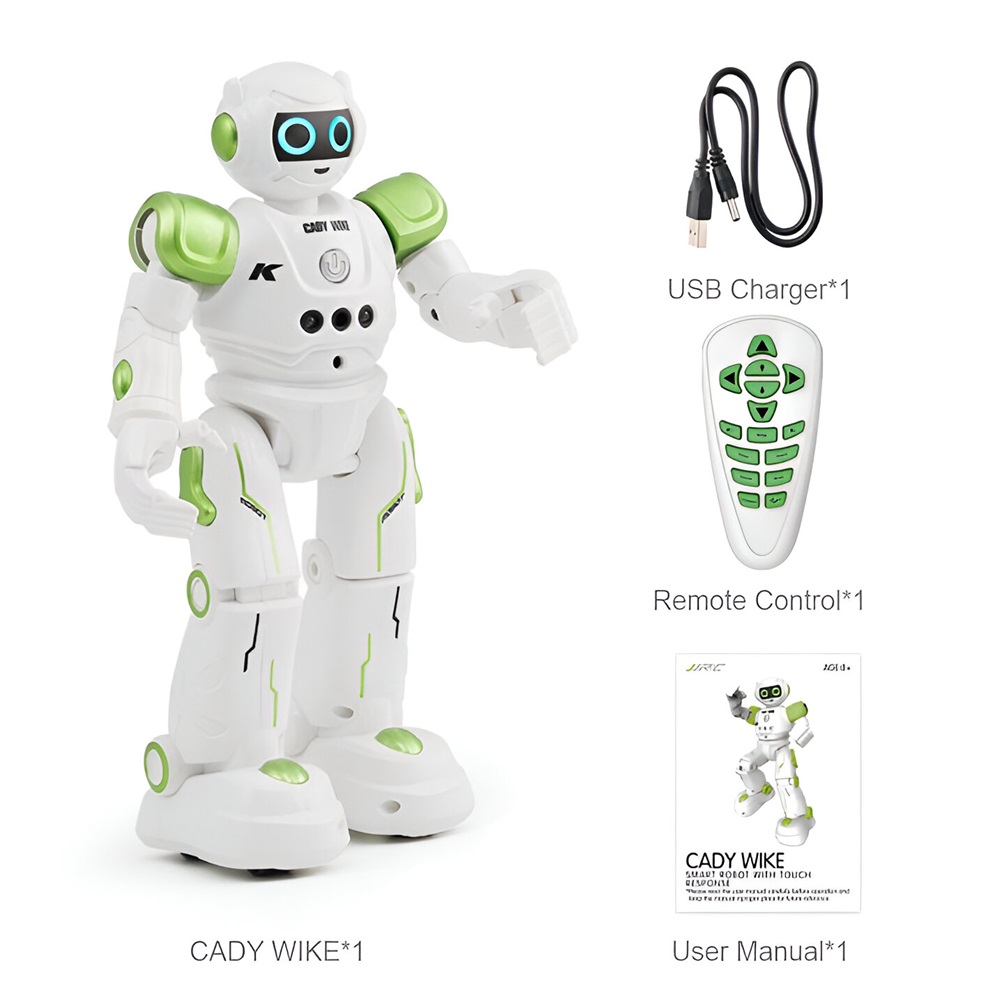 JJR/C RC Smart Robot with Touch Response R11, Green - Image 4