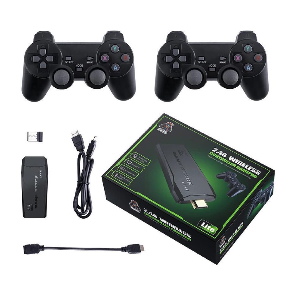 Retro Game Console M8 64GB 10000 Games, Black - Image 2