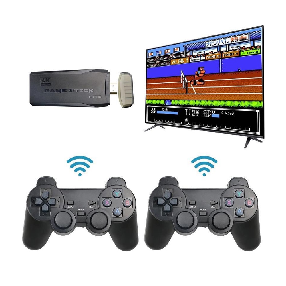 Retro Game Console M8 64GB 10000 Games, Black - Image 3