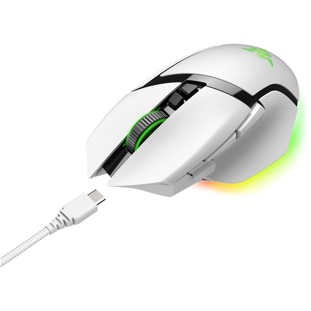 Razer Mouse Basilisk V3 Pro Wireless White Edition - Image 3