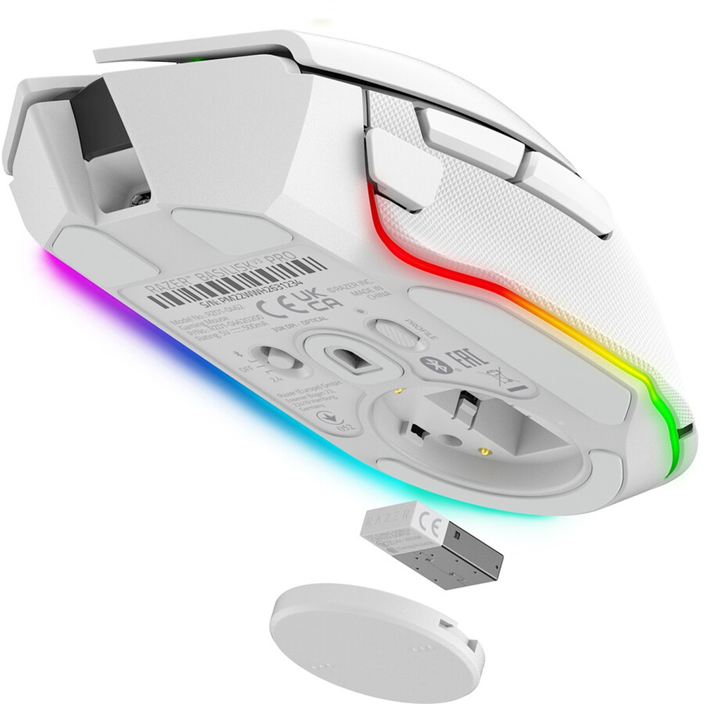 Razer Mouse Basilisk V3 Pro Wireless White Edition - Image 4