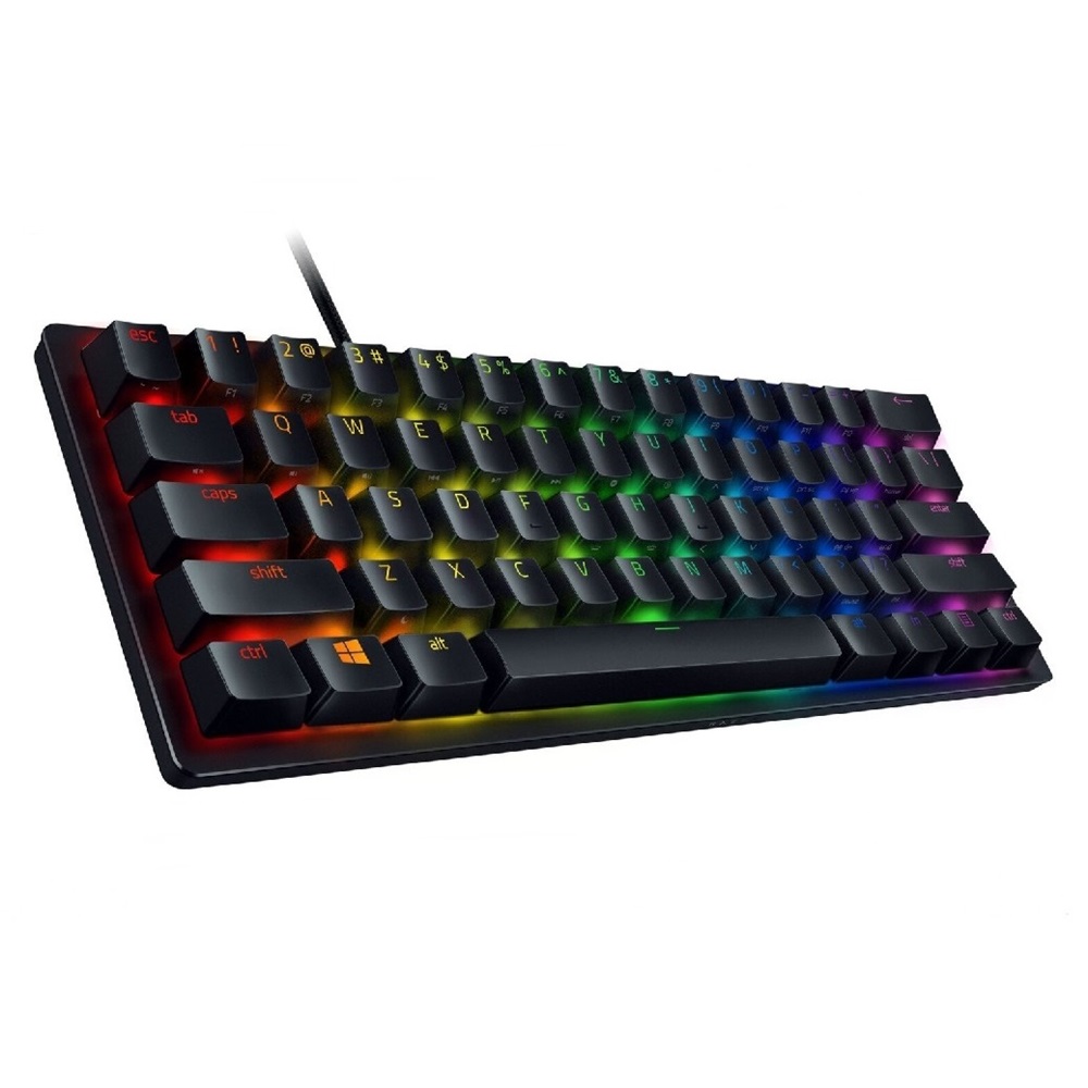 Razer Keyboard Optical Huntsman Mini 60% Clicky Purple Switch US Layout - Image 3