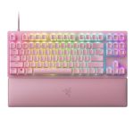 Razer Keyboard Huntsman V2 Tenkeyless (Red Switch) US Layout Quartz Edition