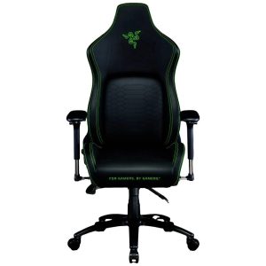 Razer Chair Iskur Leather/Black/Green XL