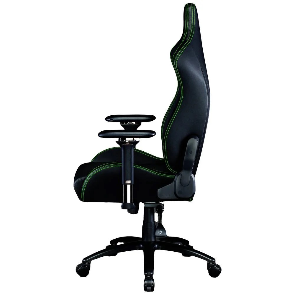 Razer Chair Iskur Leather/Black/Green XL - Image 3