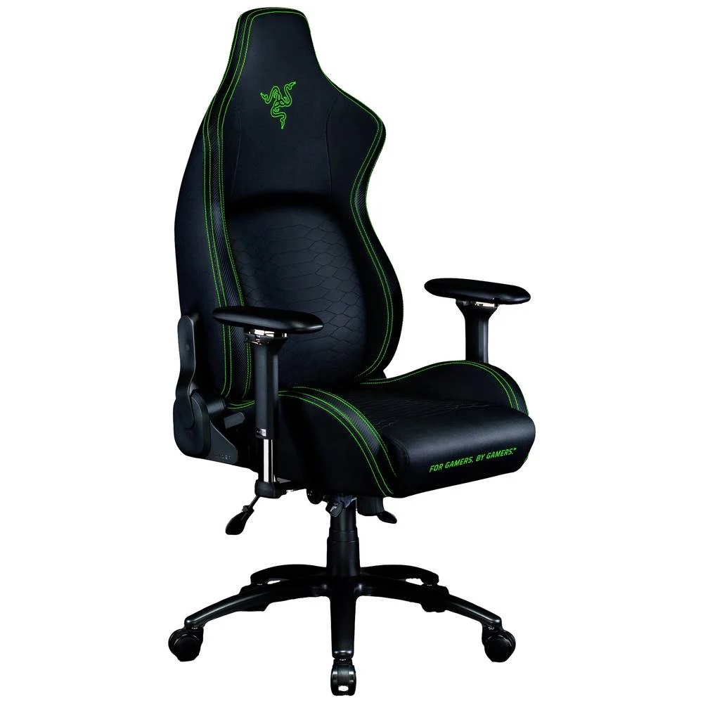 Razer Chair Iskur Leather/Black/Green XL - Image 5