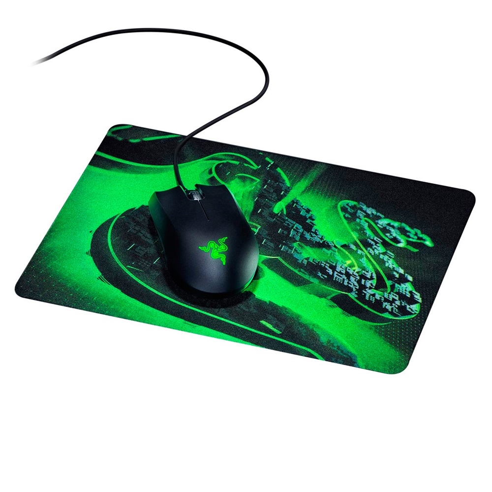 Razer Combo Mouse+Mouse Pad Abyssus Lite and Goliathus Mobile Construct