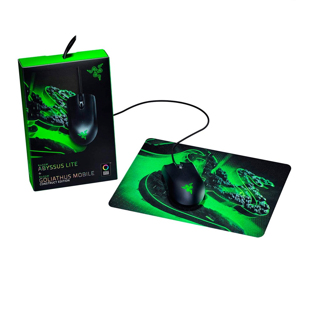 Razer Combo Mouse+Mouse Pad Abyssus Lite and Goliathus Mobile Construct - Image 3