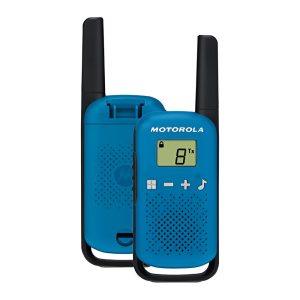 Motorola Walkie-Talkie TalkAbout T42, Twin, 16 Channels, 4km, Blue