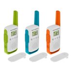 Motorola Walkie-Talkie TalkAbout T42, Triple, 16 Channels, 4km
