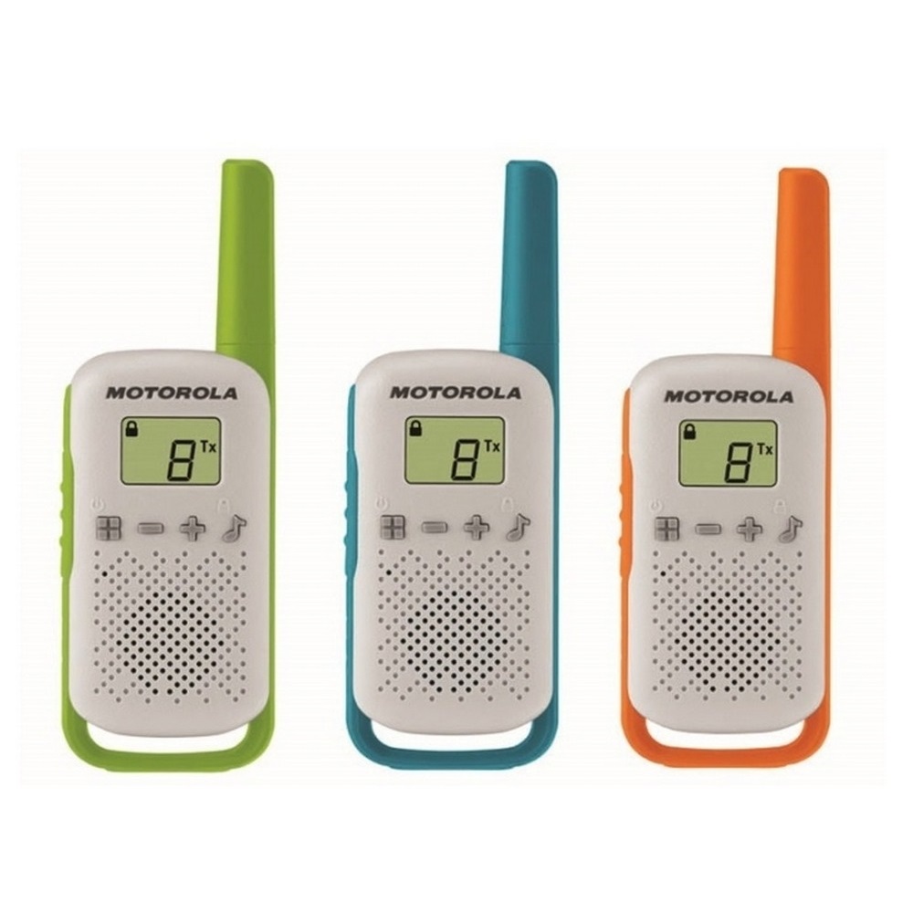 Motorola Walkie-Talkie TalkAbout T42, Triple, 16 Channels, 4km - Image 2