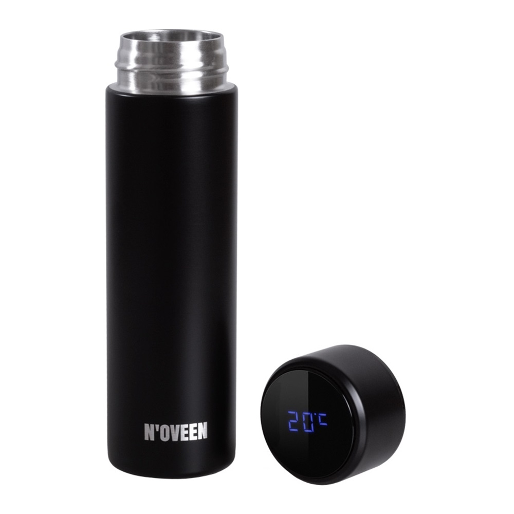 NOVEEN Thermos LED TB2110 280 ML, Black Mat - Image 2