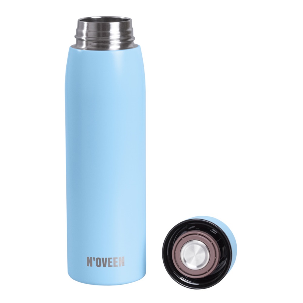 NOVEEN Thermos LED TB2217 380 ML, Light Blue Mat - Image 3