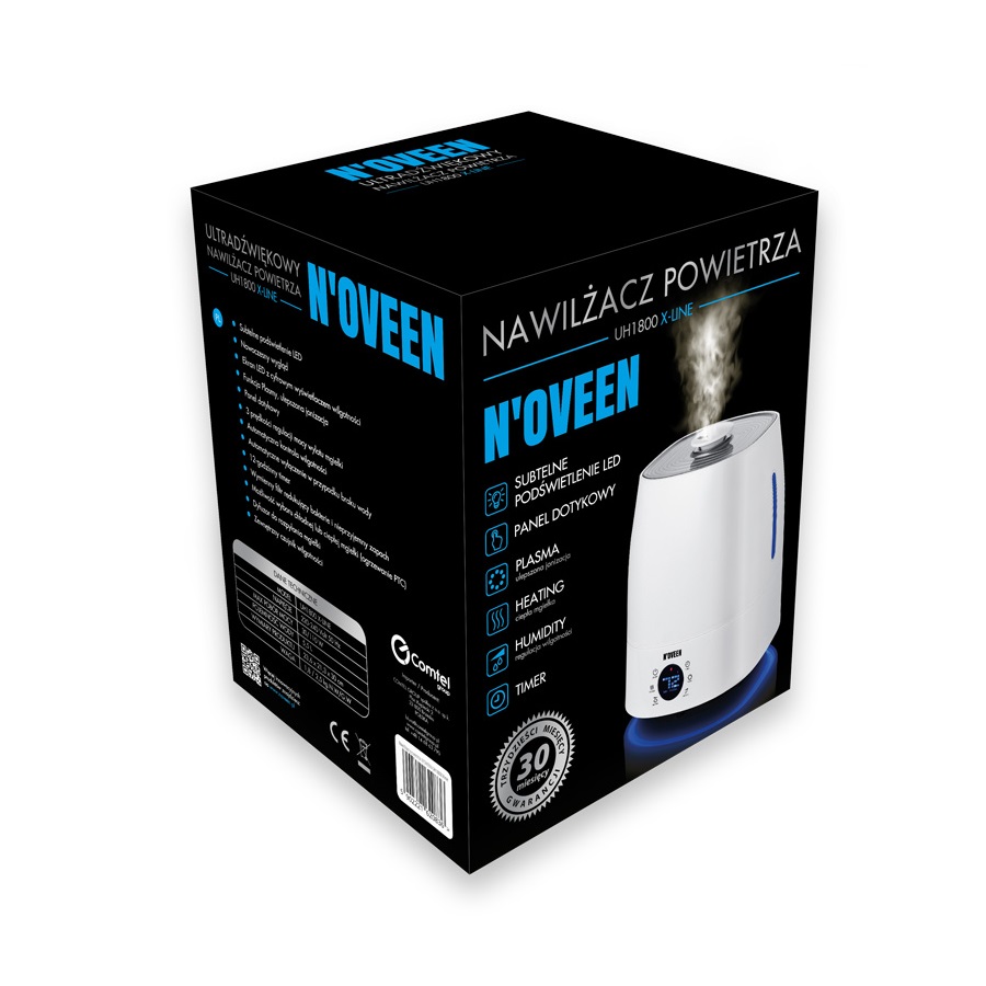 NOVEEN Air Humidifier Plasma UH1800 Xline White - Image 2