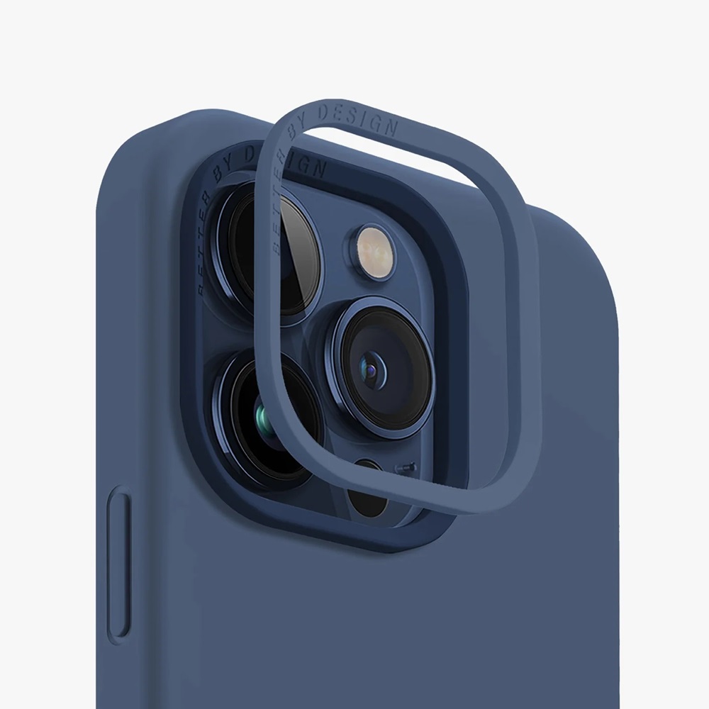 Uniq Case for iPhone 15 Pro Hybrid Magclik Charging Lino Hue, Blue - Image 3