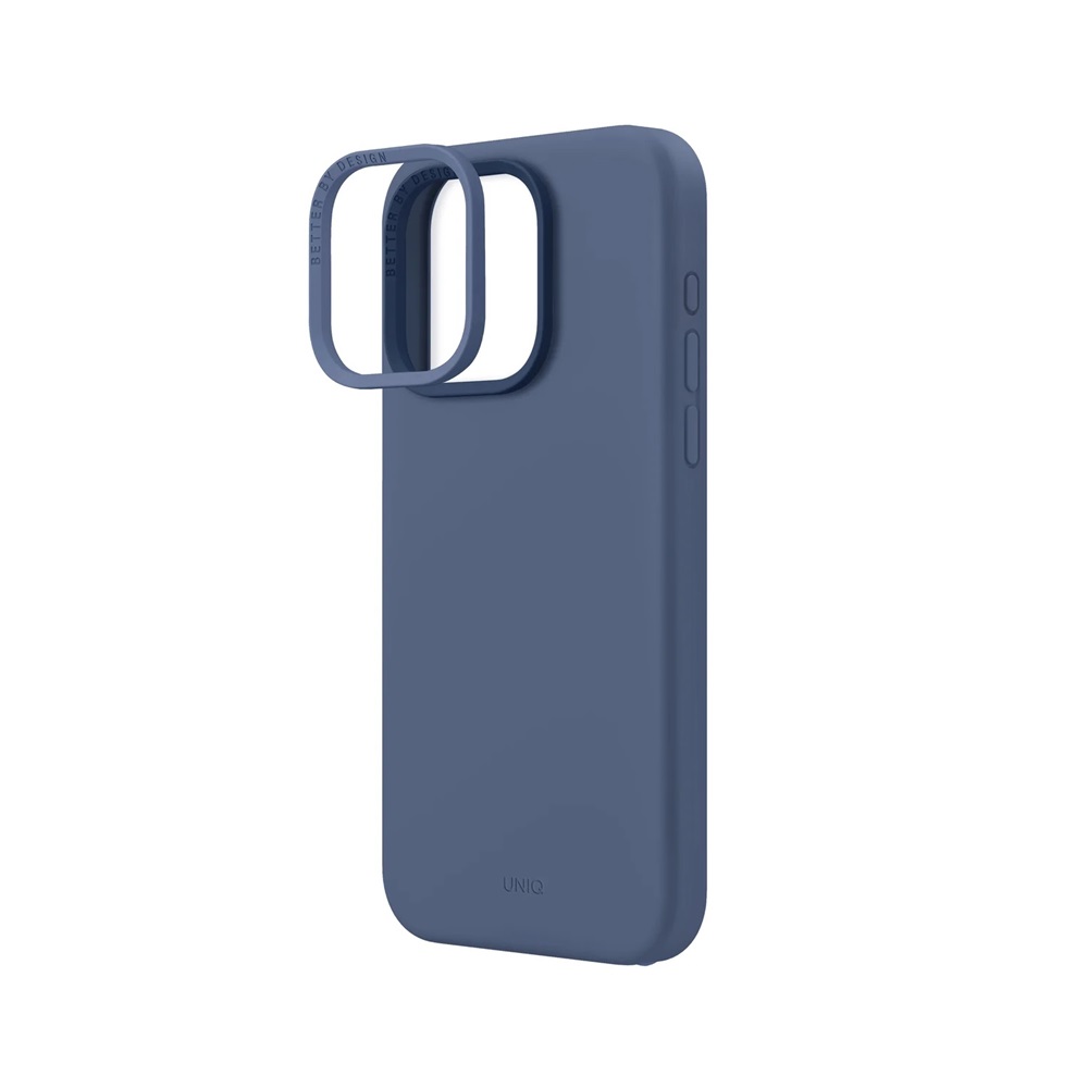 Uniq Case for iPhone 15 Pro Max Hybrid Magclik Charging Lino Hue, Blue - Image 2