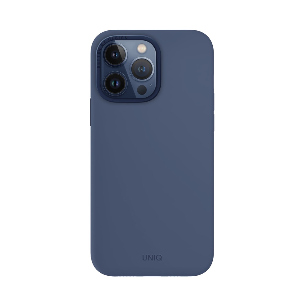 Uniq Case for iPhone 15 Pro Max Hybrid Magclik Charging Lino Hue, Blue - Image 3